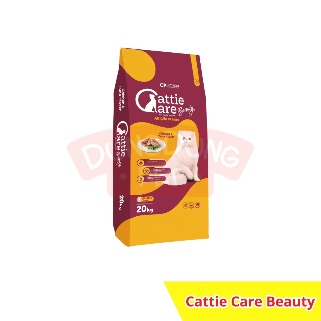 Cattie Care 20kg makanan kucing 20 kg
