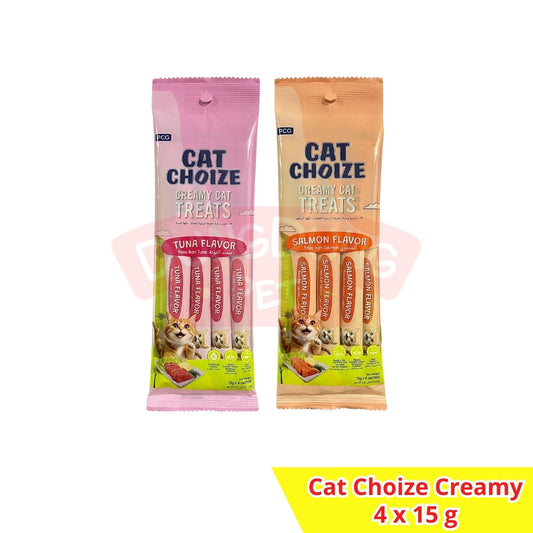 Cat Choize Creamy Treats 15g x 4 pcs -  Snack Kucing