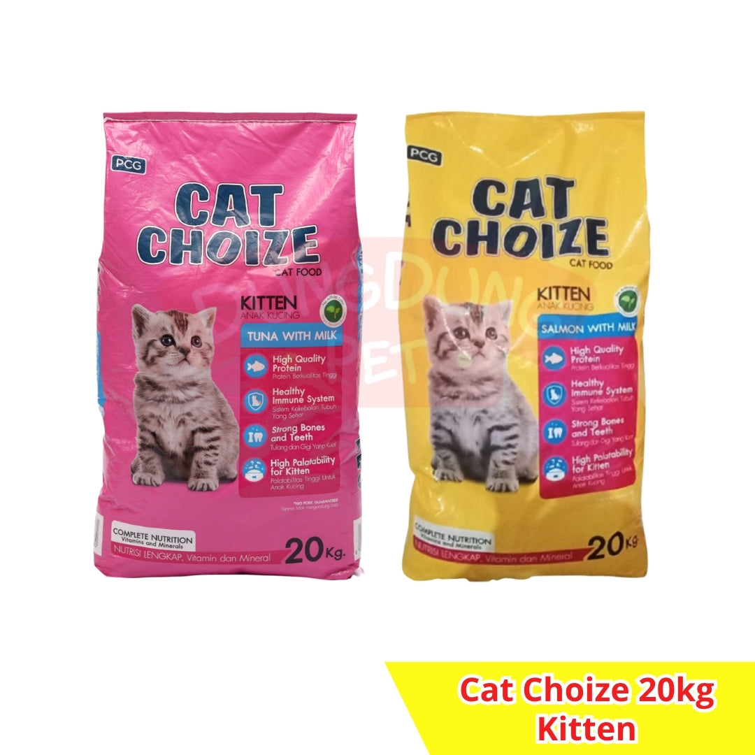 Cat Choize KITTEN Tuna/Salmon 20kg - Makanan kucing