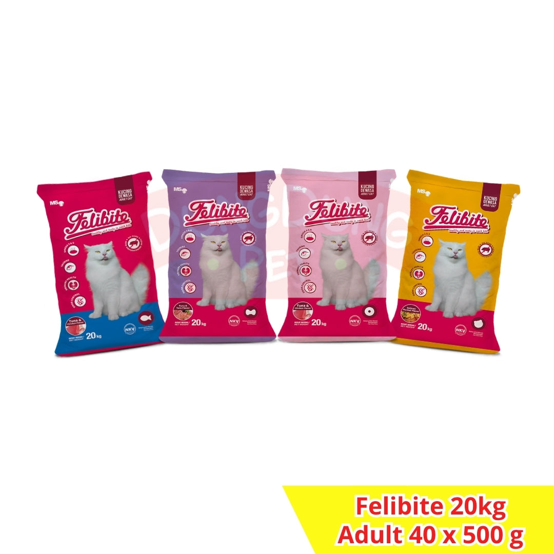 Felibite 20kg - Makanan kucing 20 kg
