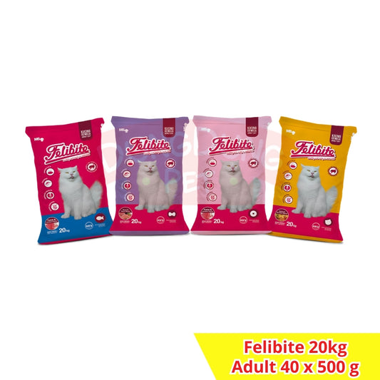 Felibite 20kg - Makanan kucing 20 kg