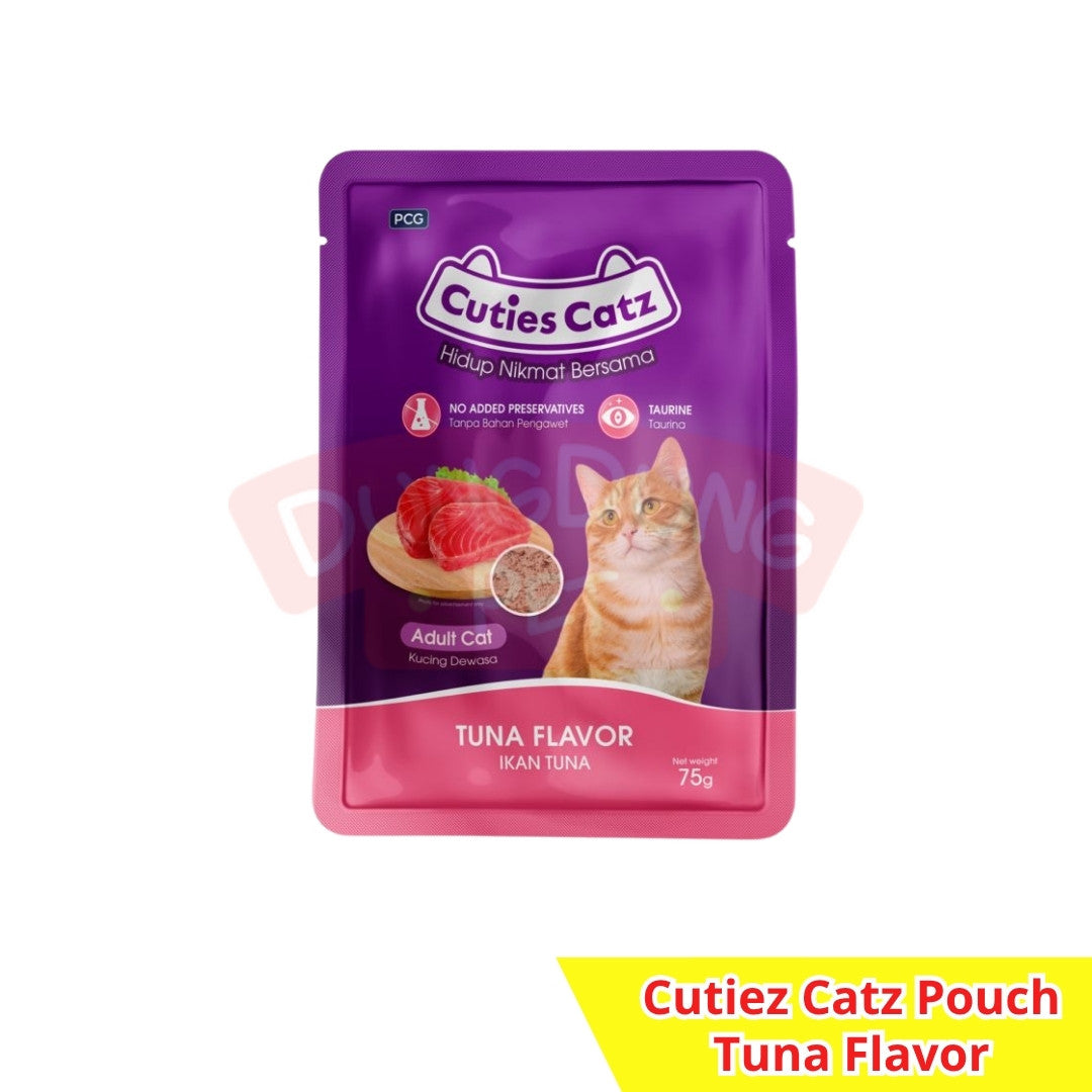 Cuties Catz POUCH 75g Wet Food