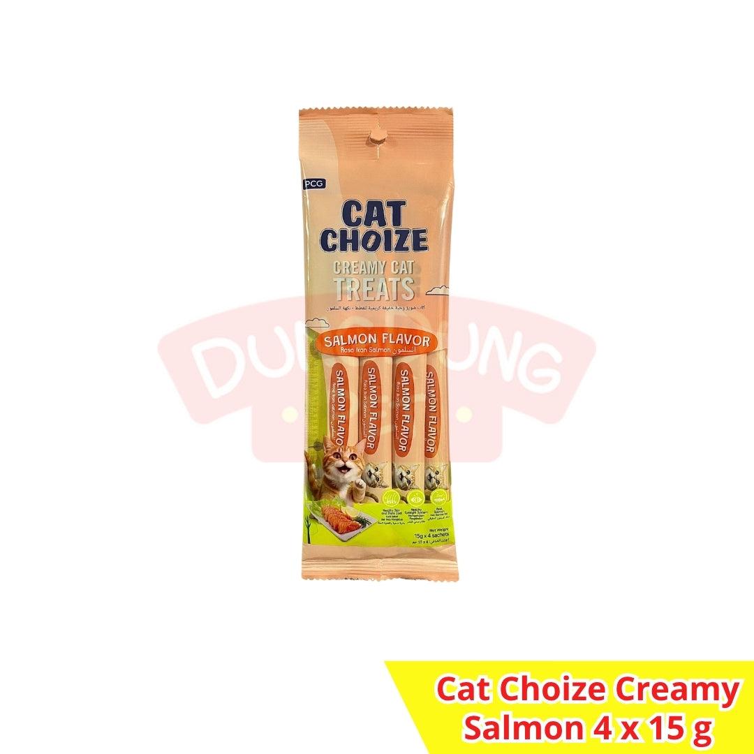 Cat Choize Creamy Treats 15g x 4 pcs -  Snack Kucing