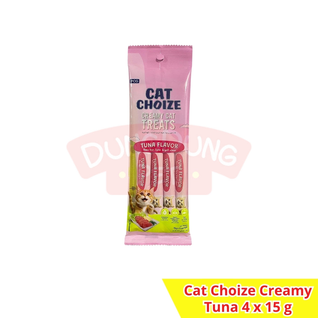 Cat Choize Creamy Treats 15g x 4 pcs -  Snack Kucing