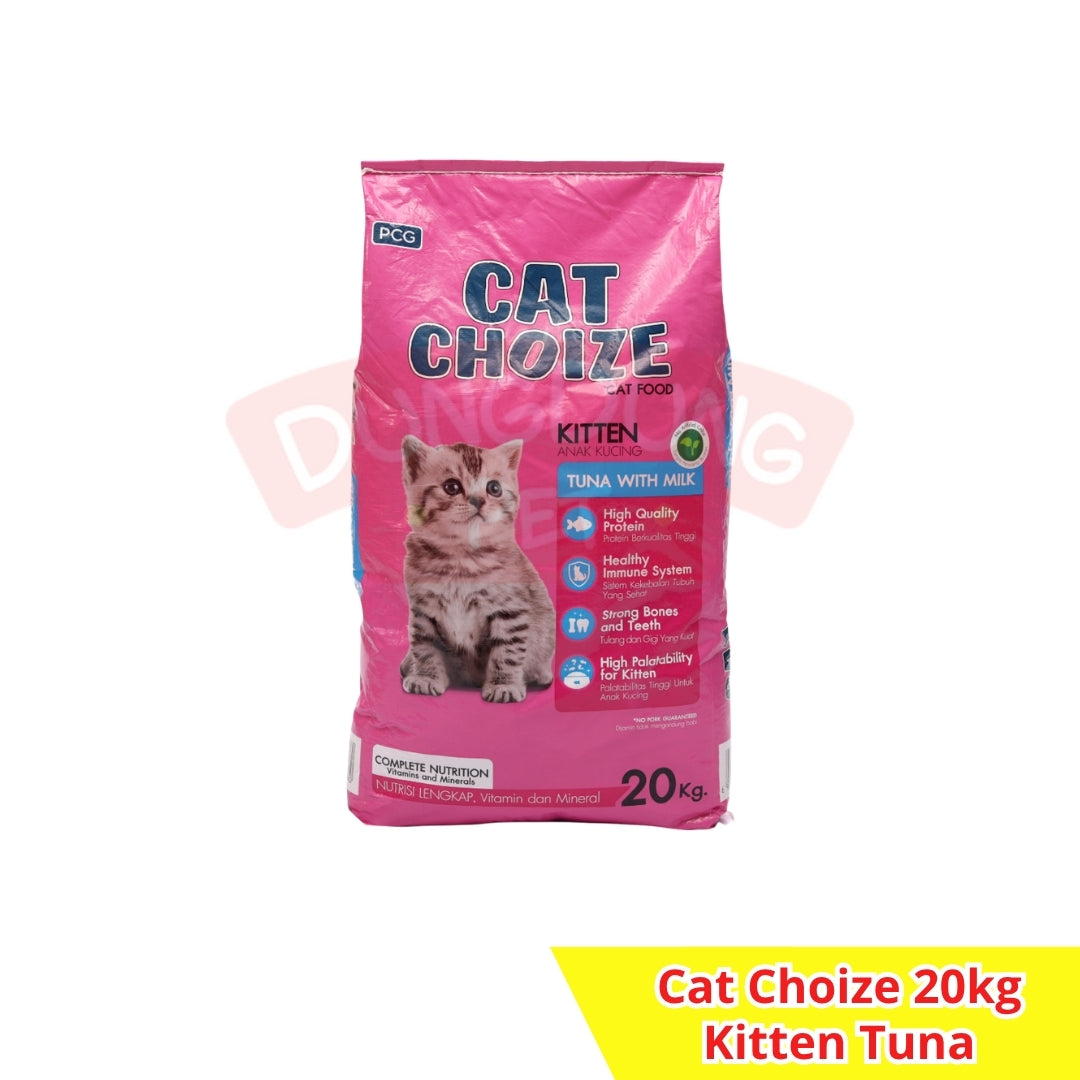 Cat Choize KITTEN Tuna/Salmon 20kg - Makanan kucing