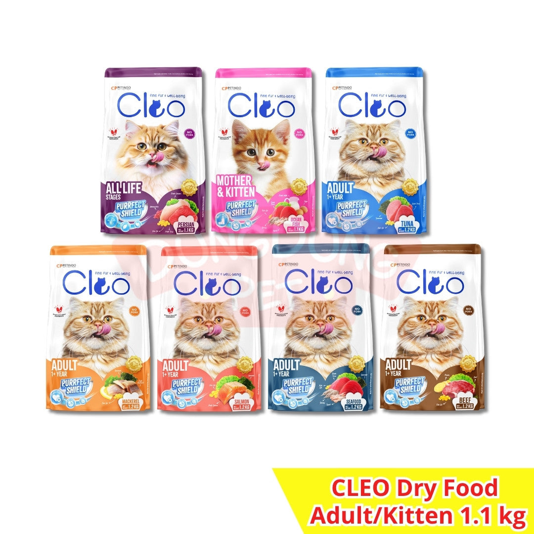 Cleo Adult/Kitten/Persian 1.1 kg Dry Food