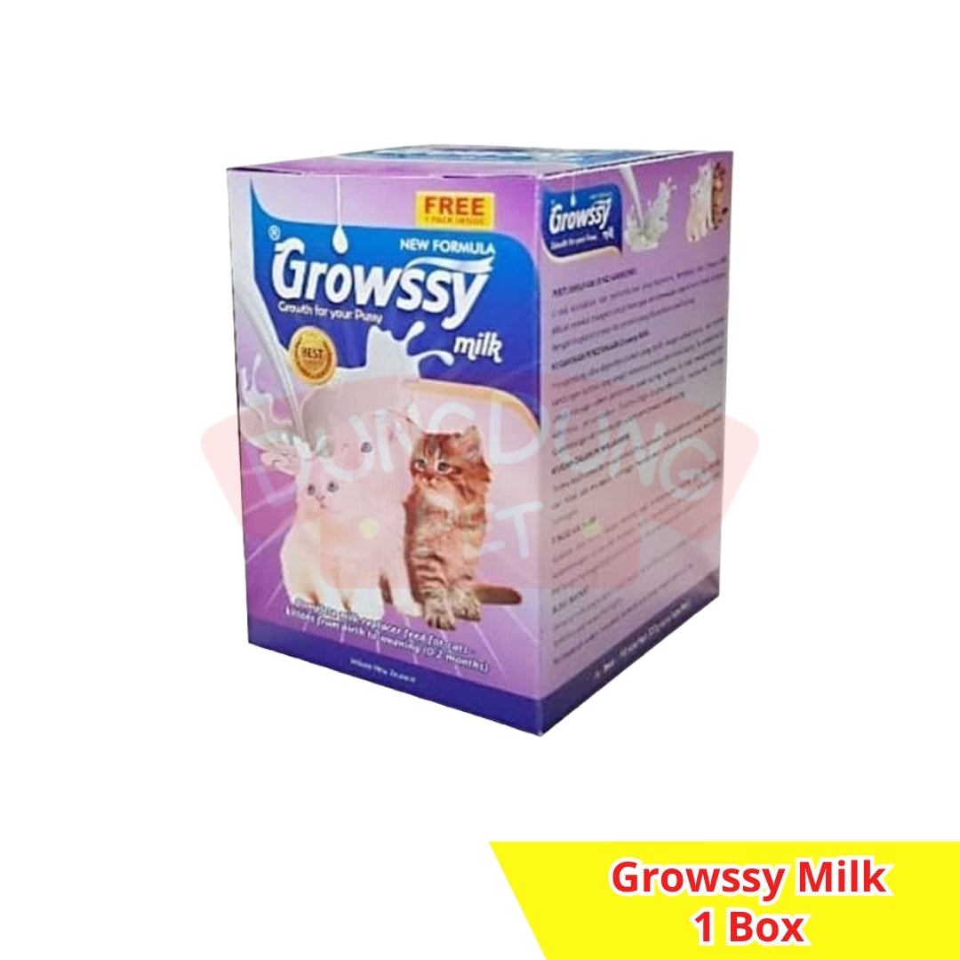 Susu kucing GROWSSY untuk kitten dan adult