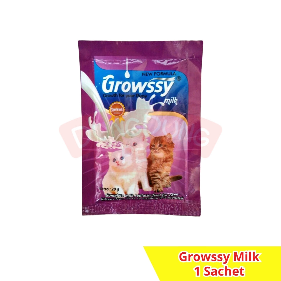 Susu kucing GROWSSY untuk kitten dan adult