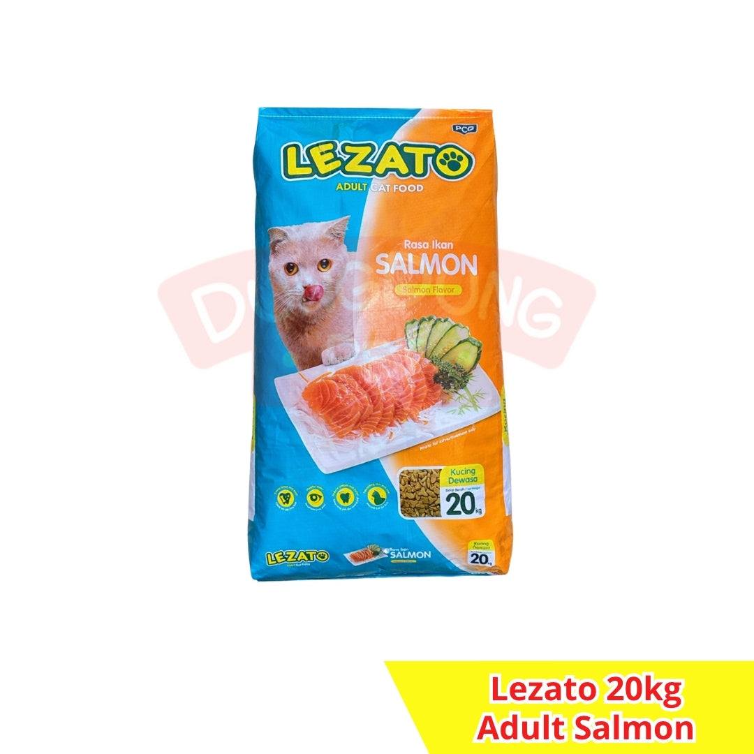 Lezato Cat Food 20kg - makanan kucing Dry Food 20 kg