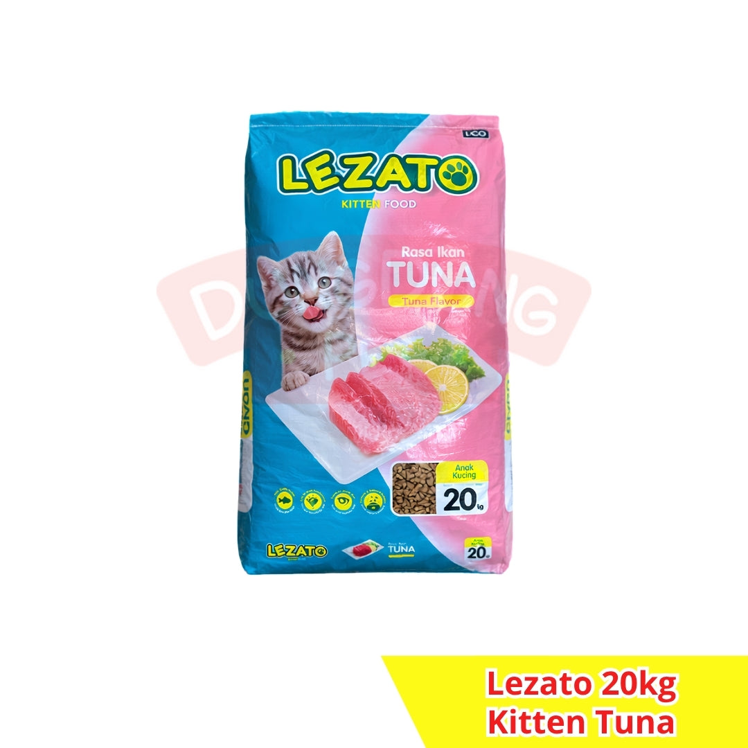 Lezato Cat Food 20kg - makanan kucing Dry Food 20 kg