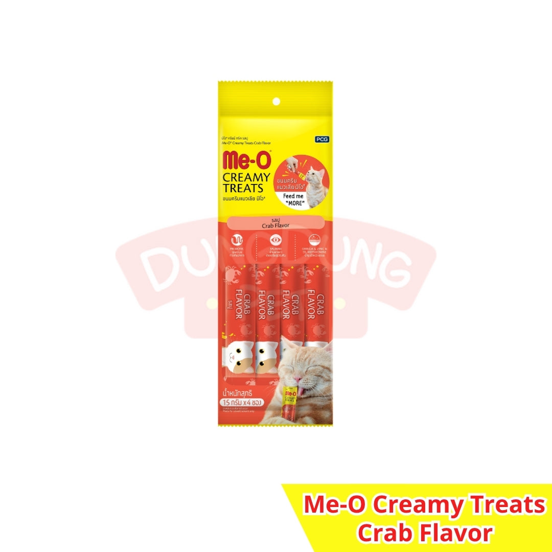 Meo Creamy Treats Adult 15g x 4 pcs- Snack Kucing
