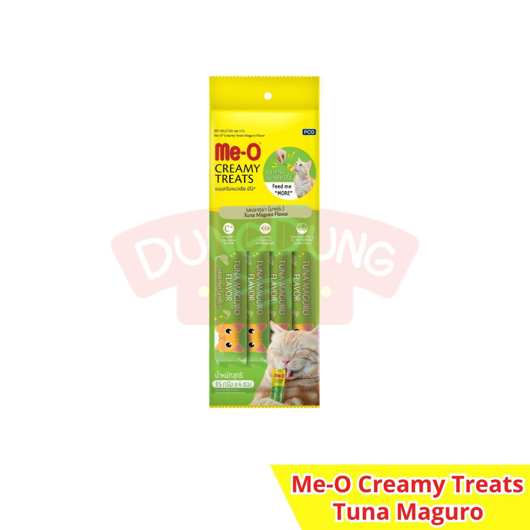 Meo Creamy Treats Adult 15g x 4 pcs- Snack Kucing