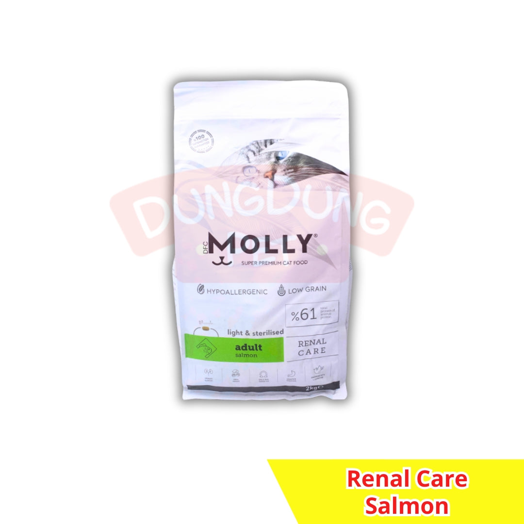 Molly Adult Dry Cat Food 2kg - Makanan kering kucing 2 kg