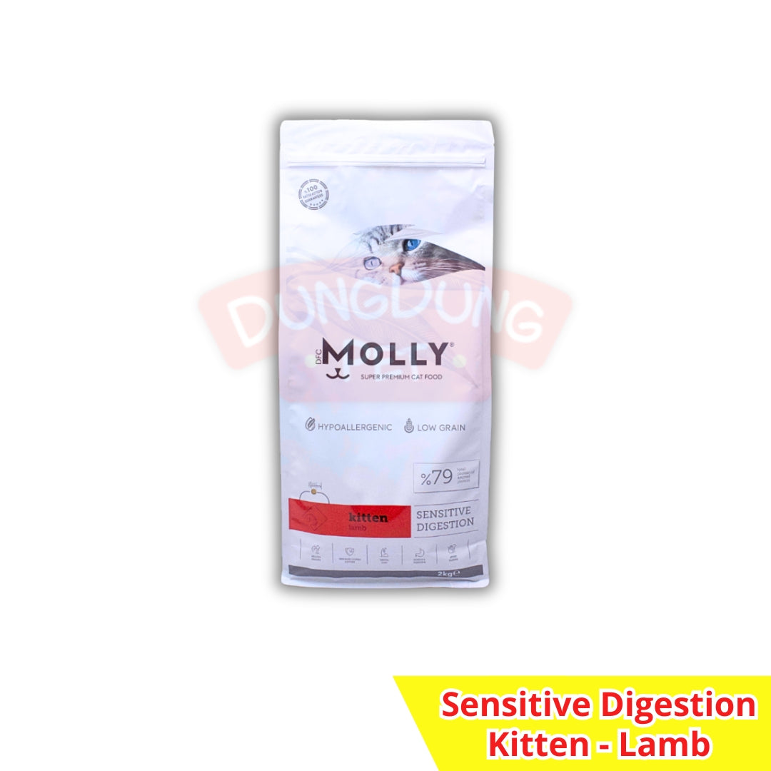 Molly KITTEN Dry Cat Food 2kg - Makanan kering anak kucing 2 kg