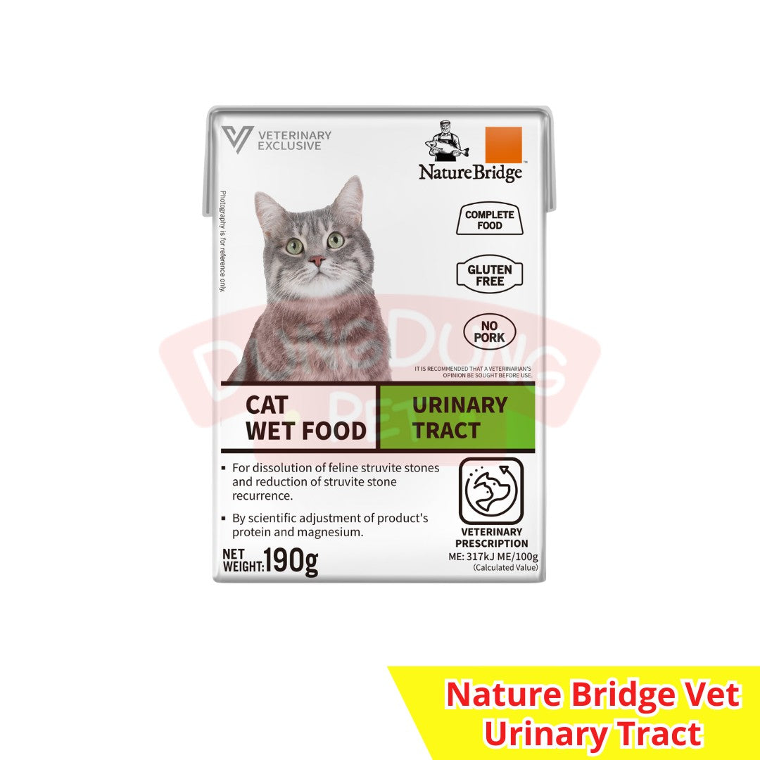 Nature Bridge Vet Wet Food Urinary, Gastrointestinal, Recovery Immune 190g