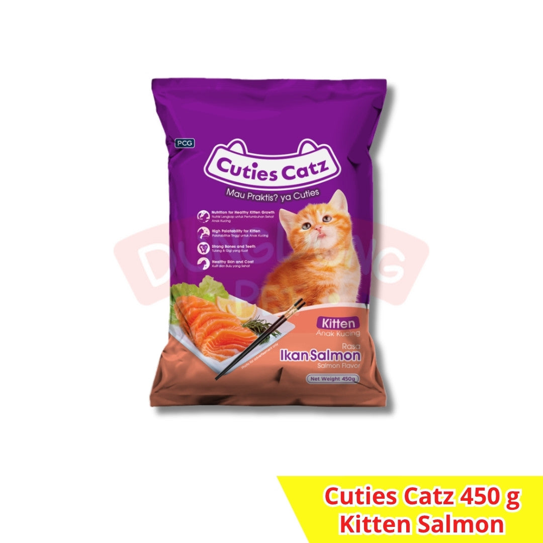 Cuties Catz Kitten Tuna/Salmon 450g Freshpack