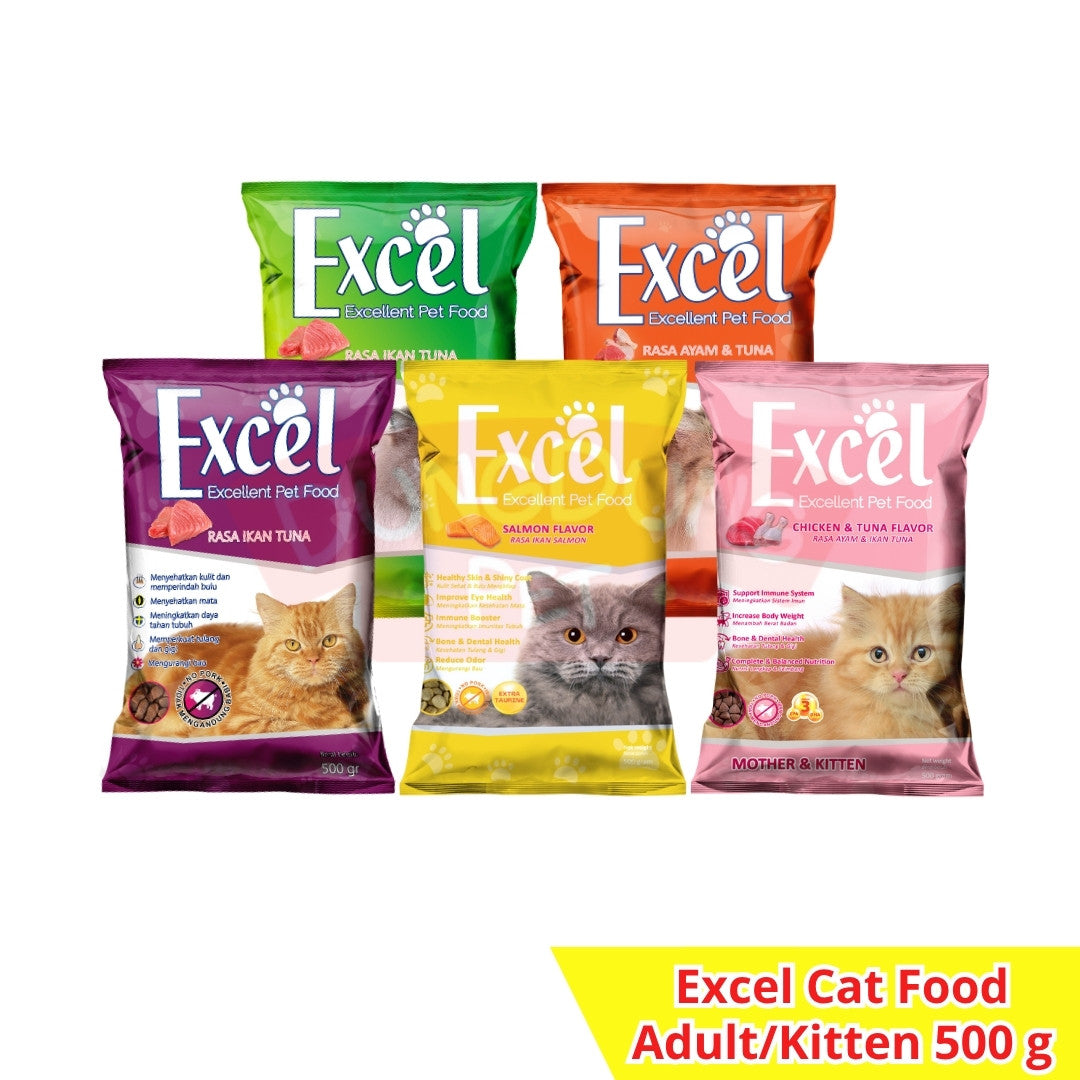 EXCEL Adult/Mother Kitten cat food 500g