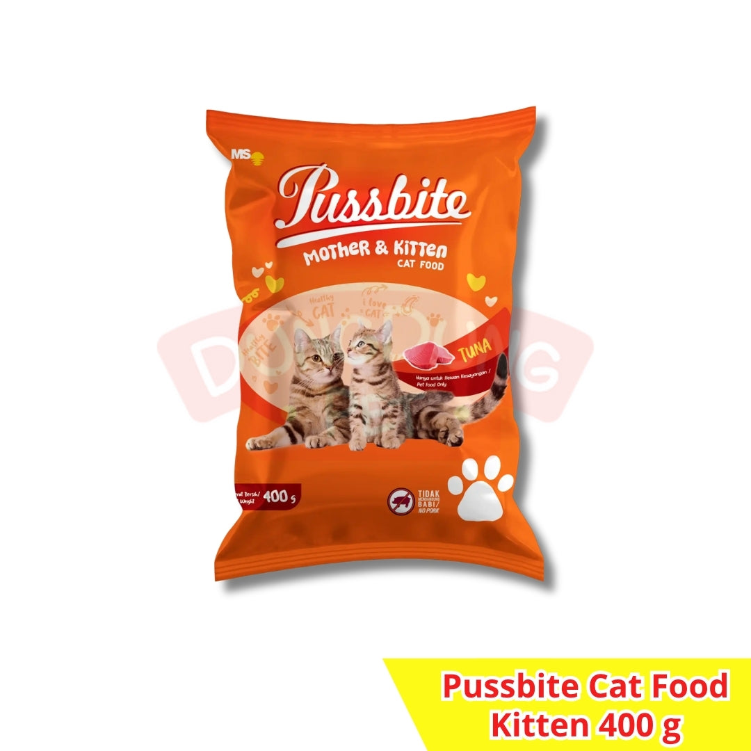 PUSSBITE 800g/400g adult/kitten freshpack