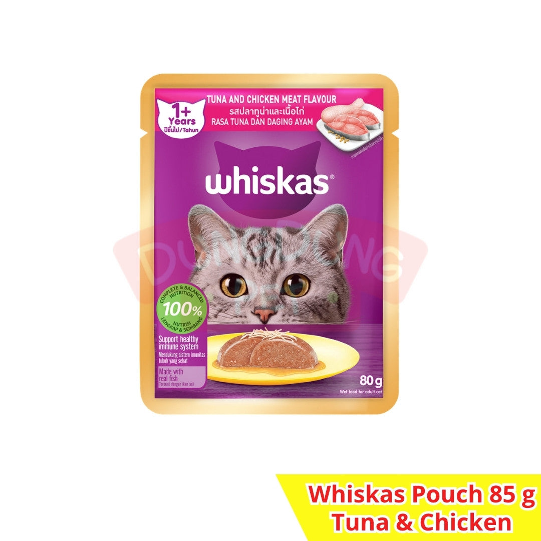 WHISKAS Adult Pouch 80g Wet food