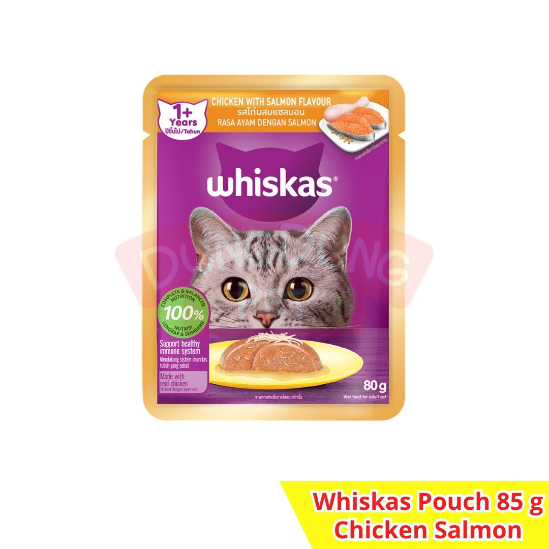 WHISKAS Adult Pouch 80g Wet food