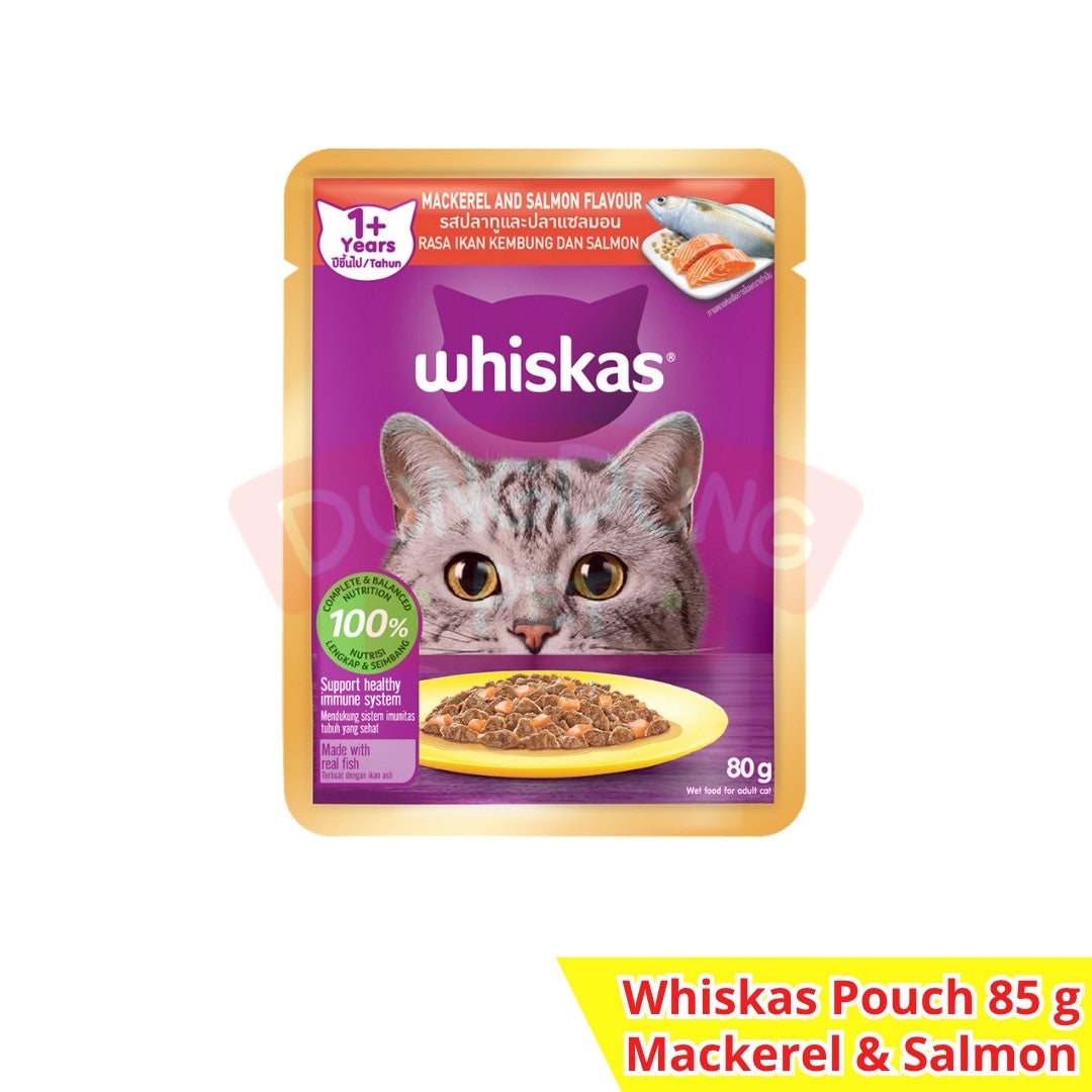 WHISKAS Adult Pouch 80g Wet food