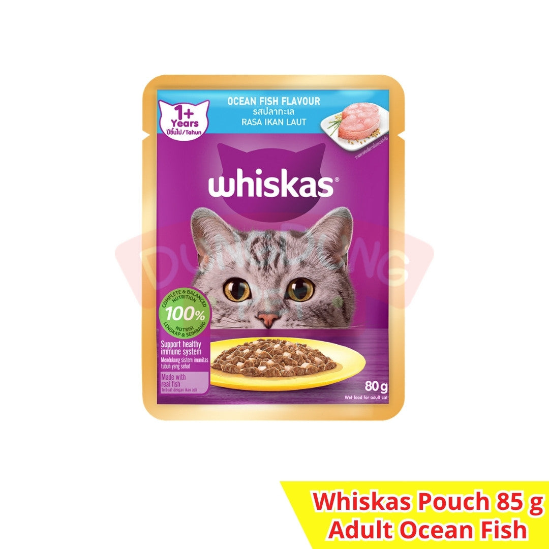 WHISKAS Adult Pouch 80g Wet food