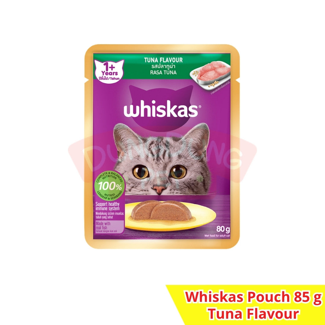 WHISKAS Adult Pouch 80g Wet food