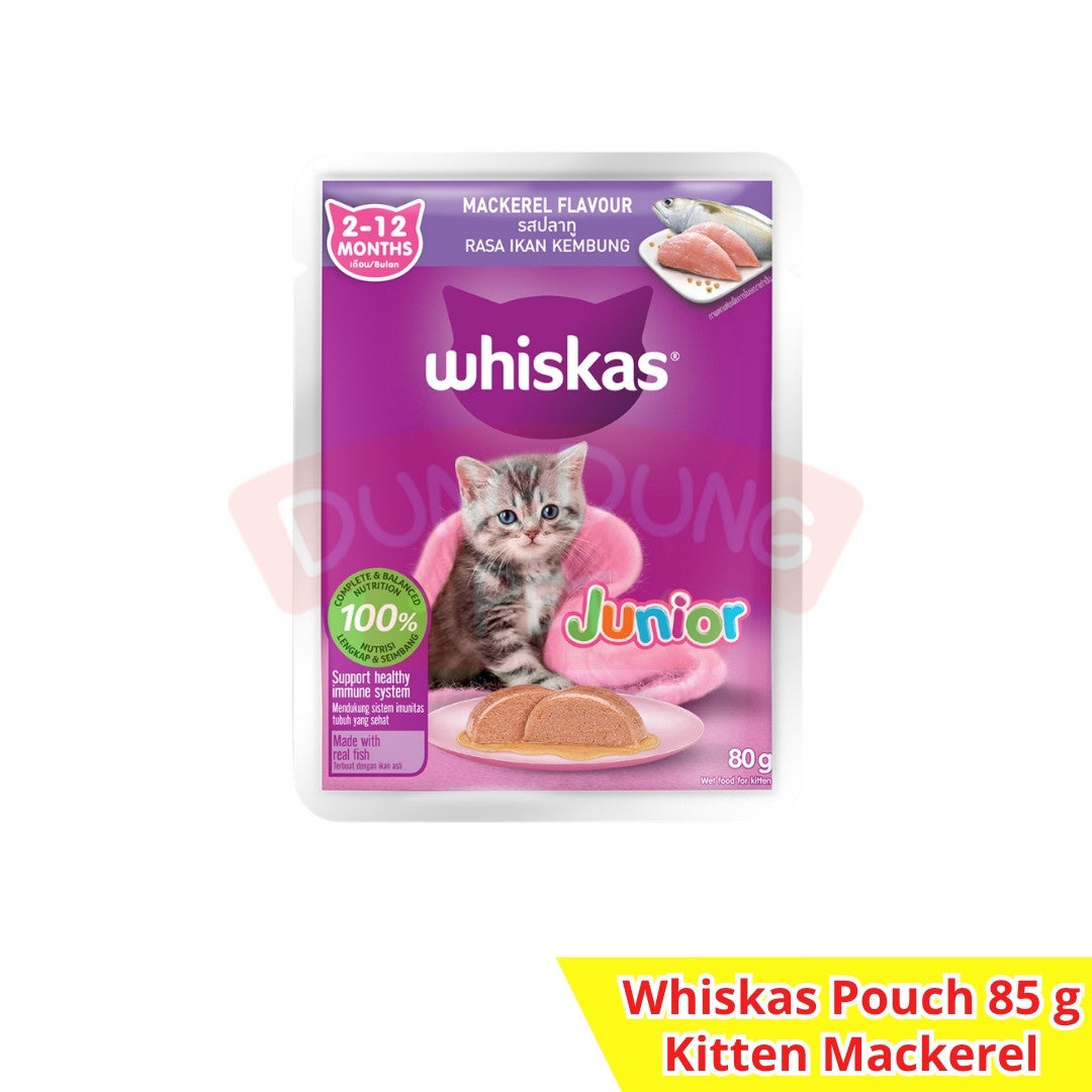 WHISKAS Pouch JUNIOR 80g Wet food
