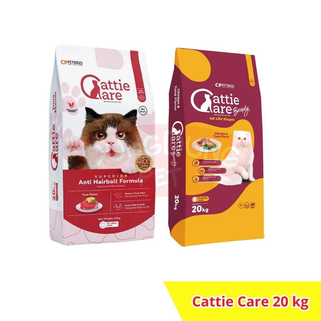 Cattie Care 20kg makanan kucing 20 kg