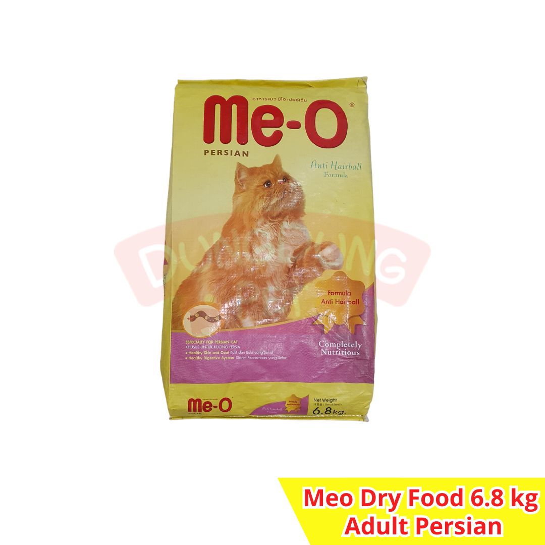 Meo Kitten/Adult Persian 6.8kg - makanan kucing 6.8 kg